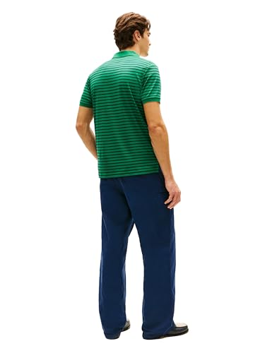 Image of Tommy Hilfiger Mens Short Sleeve Casual Polo Shirts in Regular Fit with Liquid Cotton