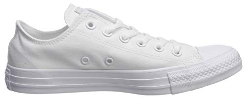 Image of Converse Unisex Chuck Taylor All Star Ox Basketball Shoe (9 B(M) US Women / 7 D(M) US Men, White Mono)