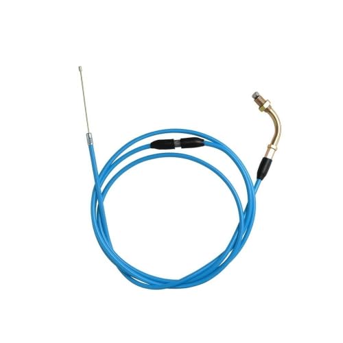 Câble d'accélérateur moto 190cm bleu pour réponse fluide de carburateur PE