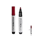 MAURER 2342705 Rotulador Permanente Profesional Rojo, Multicolor