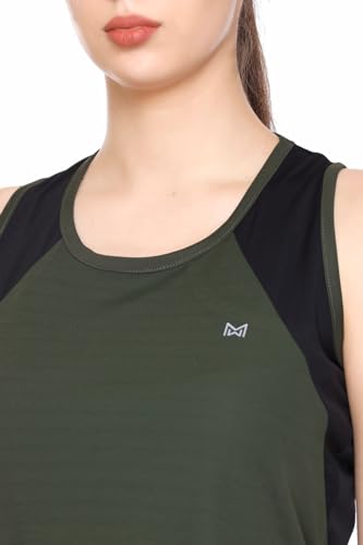 Image of White Moon Women's Gym Tank Top Combo | Pack of 2 Sleeveless Sports T-Shirts for Running, Training & Yoga