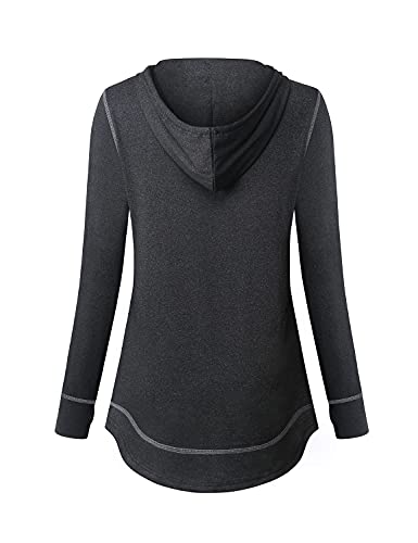 Womens Long Sleeve Workout Yoga Gym Shirts Fall Winter Athletic Hoodies with Thumb Holes2