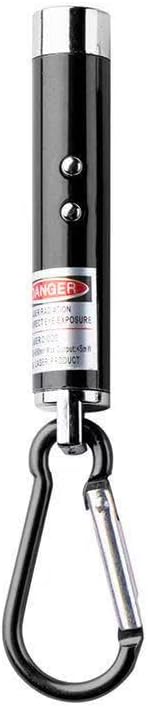 Miniatura 5 de 6 piezas de juguetes para gatos, puntero láser, mini llavero, puntero láser, linterna LED, juguete láser, control remoto para mascotas (paquete de 6