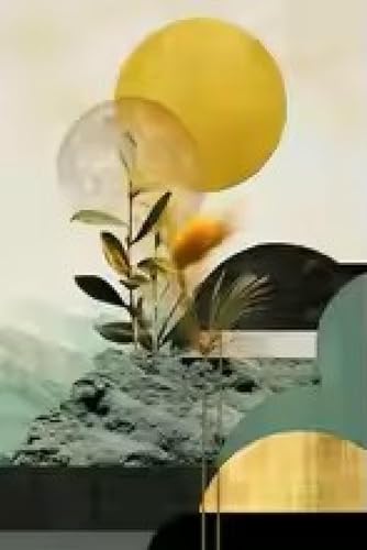Impression sur toile de plantes fruitières aux couleurs vibrantes
