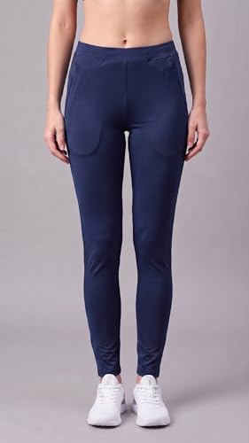 Image of Mehrang Stretchable Yoga Pants for Women & Gym Pants for Women Workout with Mesh Insert & Side Pockets