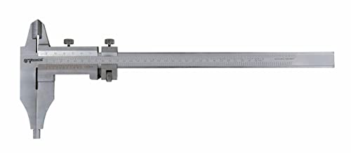 Image of Yuzuki Vernier Caliper with Upper Inside Jaw 600mm Inch and Millimeter Conversion Measuring for Household /DIY Measurement