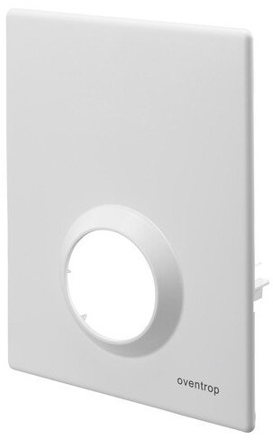 Oventrop Unibox Thermostat-Abdeckplatte 57mm Weiß