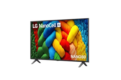 LG Televisor NanoCell 43NANO80A6B 43'- Ultra HD 4K- Smart TV- WiFi
