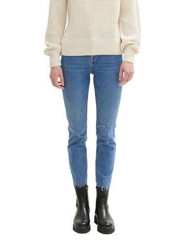 Jean paper bag femme moderne parfait pour un look de bureau élégant