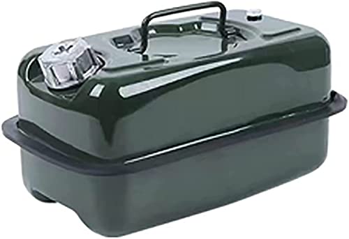 Bidon d'essence en métal 5L réservoir de secours transport carburant