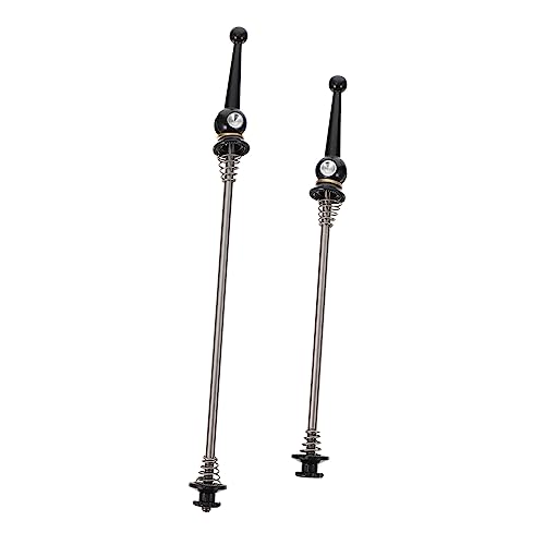 BESPORTBLE 1pair Titanium Alloy Quick Release Skewers for Bicycles Lightweight Portable Hub Skewers for Easy Bike Repairs Essential Cycling Accessory for Mountain and Road Bikes
