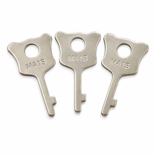 3-Pack K175 Reset Control Keys, Compatible with Master Lock Combination Padlocks 175/177/178, for Combination Reset