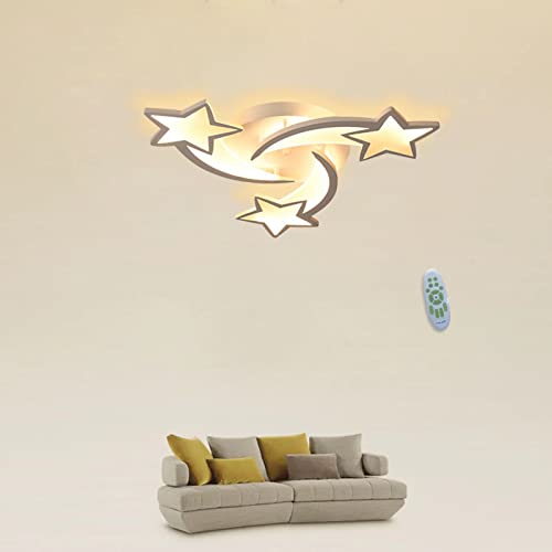 Plafond LED dimmable pour éliminer les zones d'ombre dans un grand salon