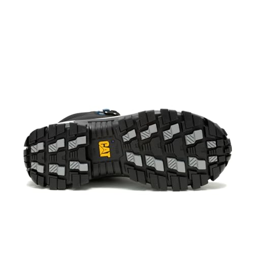 Image of CAT Men's Invader Mid Vent Composite Toe Construction Boot, Black, 10.5 Wide