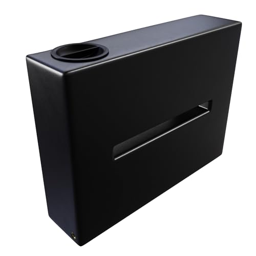 Varile NEO Réservoir vertical | Résistant au transport | Convient à un usage alimentaire | Pour bateau, camping-car, remorque (noir, 80 l)