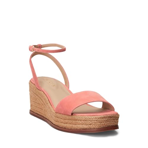 Image of Lauren Ralph Lauren womens Leona Suede Espadrille