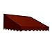 Awntech 10-Feet San Francisco Window/Entry Awning, 24-Inch Height by 36-Inch Diameter, Terra Cotta
