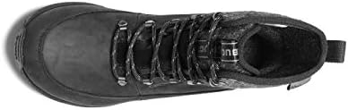 Icebug Mens Adak BUGrip Woolpower Winter Walking Boot with Carbide Studded Traction Sole, Black/Grey, 8.5 | Image 3