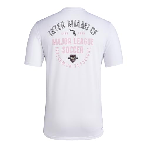 adidas Men's Inter Miami Cf MLS Short Sleeve T-Shirt2