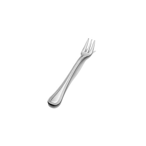 Bon Chef SBS3308 Bonsteel Sombrero Brush Finish Oyster/Cocktail Fork, 5-39/64