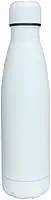 Garrafa Térmica Emborrachada 500ml Cores Vibrantes, Isolamento até 8h Quente e 12h Gelado, Compacta, Resistente, Qualidade Premium. Marca: AMOREJA (Branca)