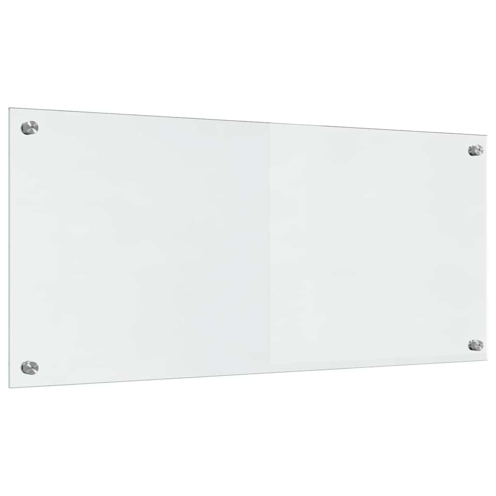 Generisch Küchenrückwand 2 pcs Transparent 90 x 40 cm Gehärtetes Glas,Heim Garten,Küche Esszimmer,Küchenhelfer -utensilien-3415536