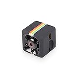 Luxe Necessary Mini CCTV Camera – HD Mini Security Camera – High-Definition Night Vision & Up to 32ft Visibility – Small Camera with 140⁰ Viewing Angle – 360⁰ Rotating Handle & 90⁰ Adjustable Bracket