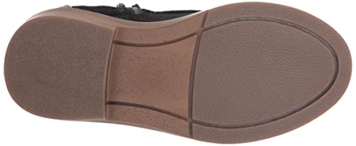 Steve Madden Mocassim infantil unissex Ttuddie, Preto, 8 Toddler