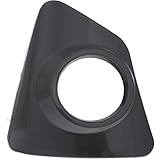 DAT AUTO PARTS Fog Light Bezel Replacement for 14-16 Toyota Corolla for S Models Black Right Passenger Side TO1039172