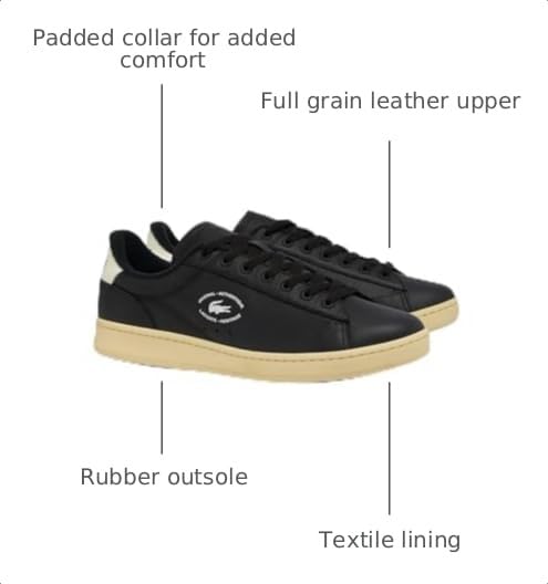 Image of Lacoste Men's Carnaby Set Leather Sneakers