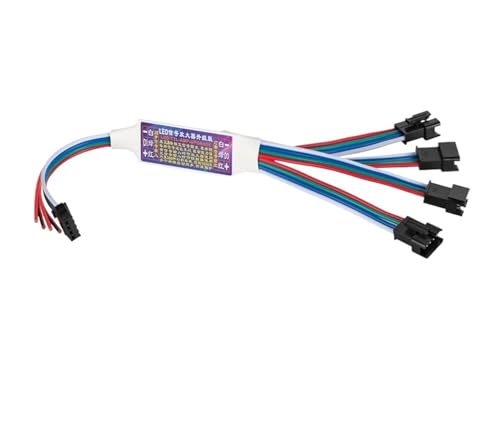 Amplificateur de signal TTL de bande LED SPI pour un éclairage de salon uniforme