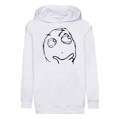 Sweat à capuche enfant Questioning Meme pull sweat-shirt humeur internet