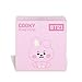 AURORA, 61380, BT21 Official Merchandise, Baby Cooky Pong, Soft Toy, Pink