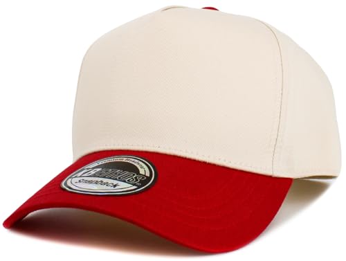Image of KBETHOS Pro Style 5 Panel Rope Baseball Cap with Adjustable Snapback
