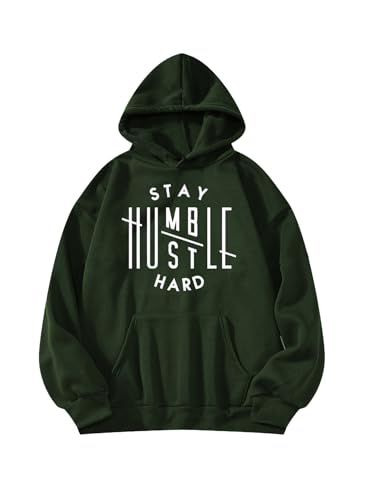 Image of TAGDO Men's Printed Hooded Neck Hoodie (2014)