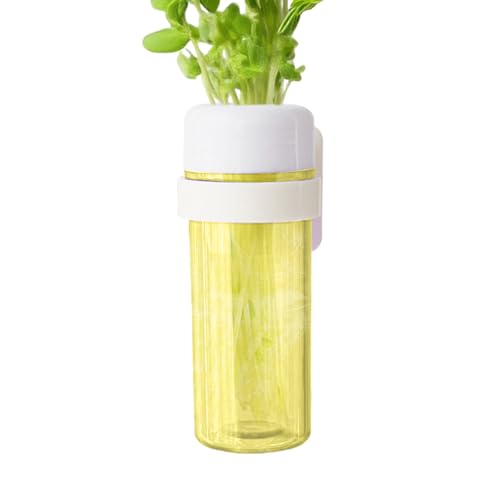 Derwrtup Soporte para Verduras, periquitos, automático con diseño de Almacenamiento de Agua, Recipiente para pienso para cacatúas, pinzones, cacatúas, inseparables y más