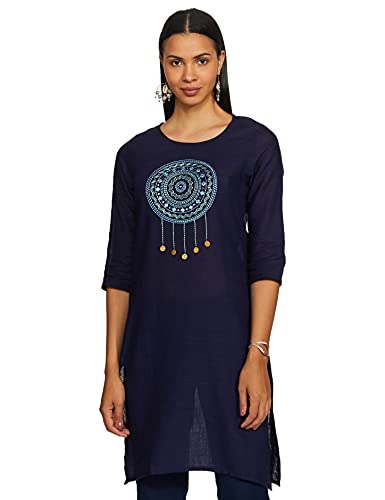 Image of Easybuy Women's Rayon Regular Kurta
