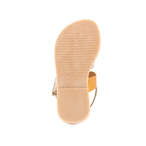 Image of Khadim's 6537658 Lightweight Durable Extra Soft Trendy Premium Stylish Lifestyle and Fancy Velcro Strap Flats For Baby Girls