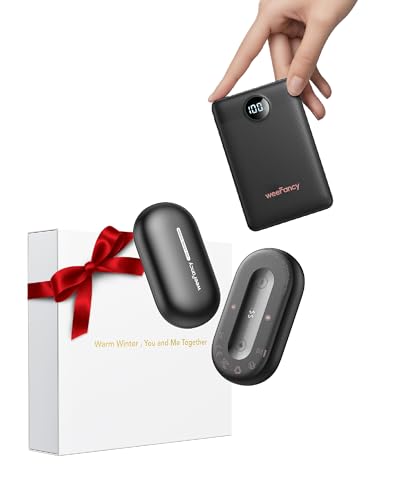 Cargador portátil ultra delgado 10000mAh con calentadores de manos 2 unidades