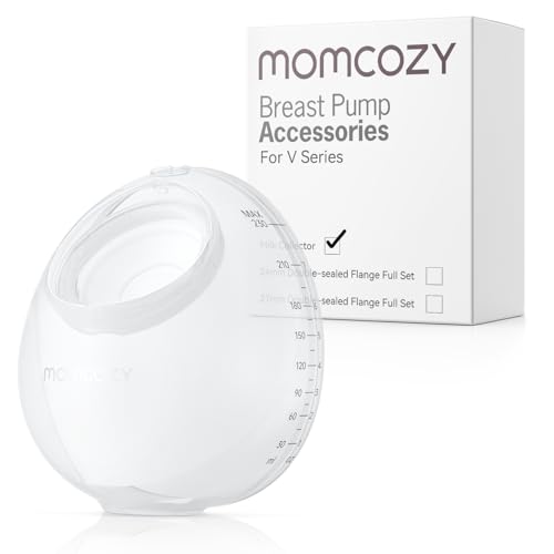 Image of Momcozy Milk Collector Only for Momcozy V1 Pro/V2 Pro. Original V1 Pro/V2 Pro Breast Pump Replacement Accessories, 1 Pack