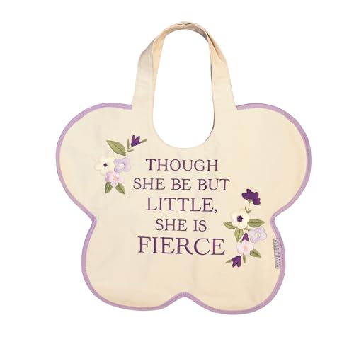 Sac fourre-tout brodé Midsummer grand cabas de plage en toile de coton