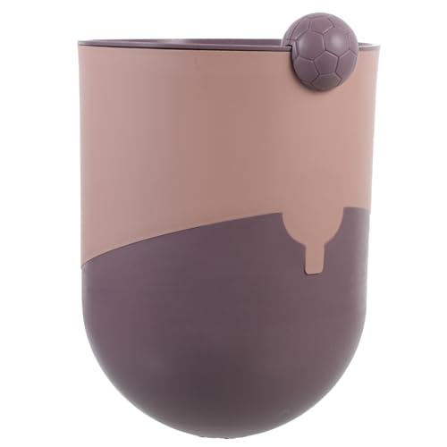 Papelera Morada Estilo Nórdico para Dormitorio