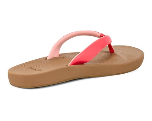 Image of Sanuk Womens Cosmic Shores | Water Resistant Flip Flops for Women | EVA Footbed With Arch Support | Women's Beach Sandals