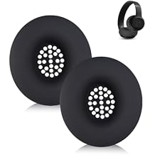 Aiivioll Silicone Solo 4 Ear Pads Cover for Beats Solo 4, Washable Sweat Earpad Covers for Solo 4 Wireless On-Ear Headphones Accessories Protective Pads Cover, Anti-Scratch Ear Cushions Cover Black
