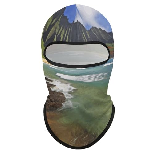 Balaclava para hombre, máscara para esquí y ciclismo, protector facial multifuncional para invierno miniatura 1