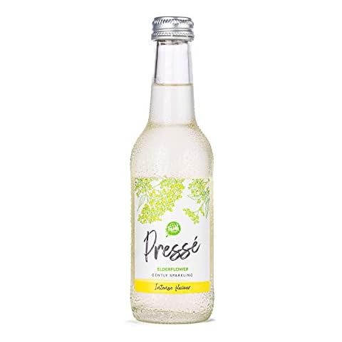 Sparkling Elderflower Presse Barn Farm Drinks 12 x 250ml Glass Bottle Cover