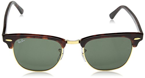 Image of Ray-Ban RB3016 Clubmaster Classic Square Sunglasses for Men for Women