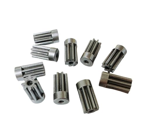 Bevel Gear Pinion Hardware Mechanical 10pcs 0.7M 8T Inner Diameter 2.2mm Spur Gear Powder Metallurgy Standard Parts Gear