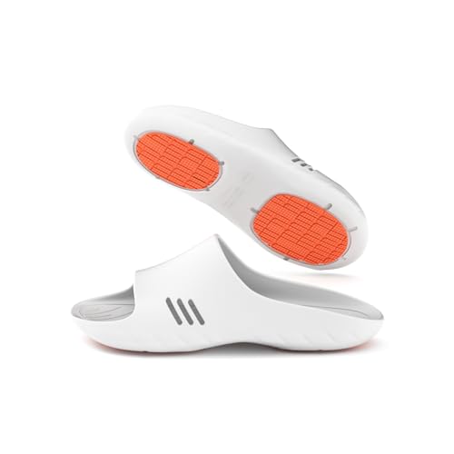 KENROLL Non Slip Shower Shoes, Indoor Lightweight House Slides Bathroom Shower Slippers Sandals for Women and Men