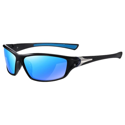 Mens Sunglasses Polarized, UV400 Protection Mens Sport Sunglasses for Running Fishing Cycling Driving Golf